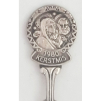 Verzilverde theelepel, Kerstmis 1980